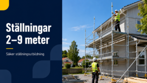 Ställningar 2–9 meter